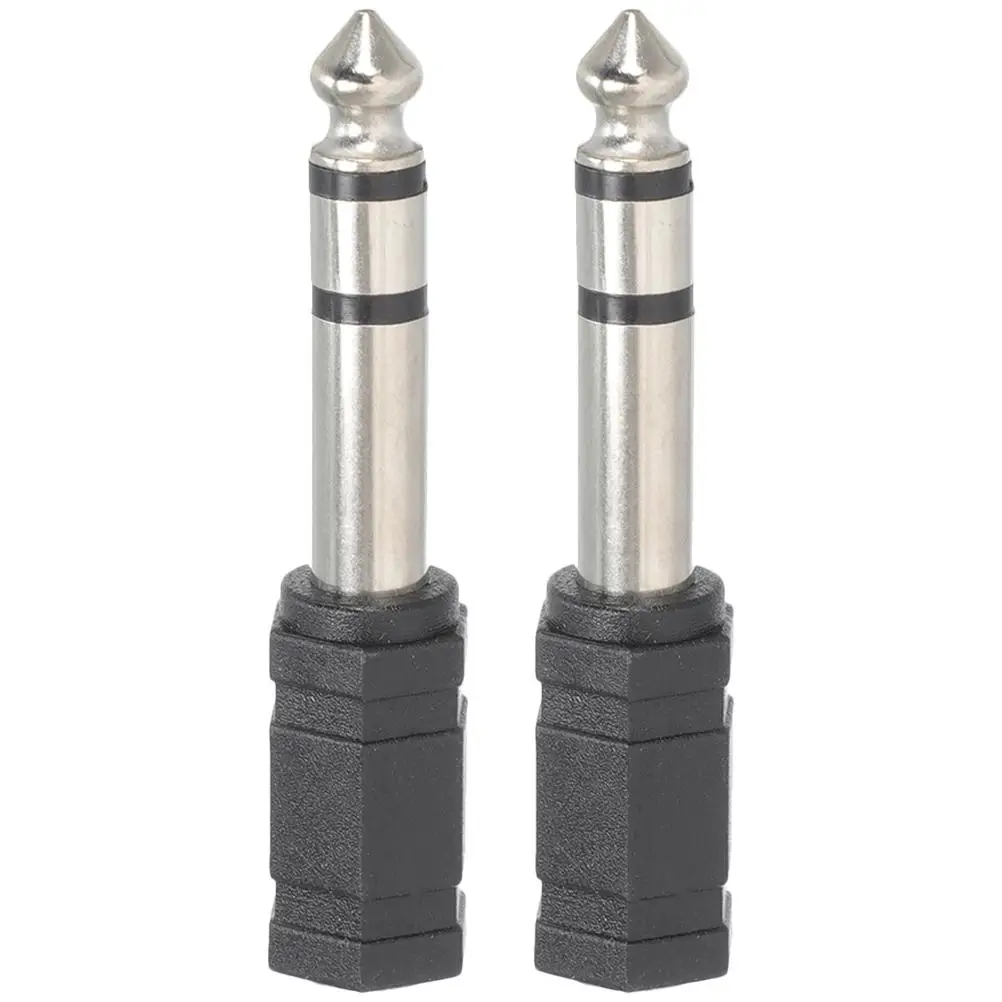 2 Pcs Male Audio Adapter Headphone Stereo Microphone Zinc Alloy Instrument Connector Converter
2 Pcs Male Audio Adapter Headphone Stereo Microphone Zinc Alloy Instrument Connector Converter