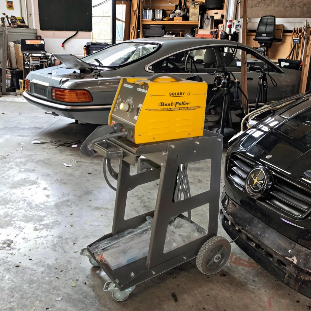 5610 Iron Dent Puller Machine 10KVA 3500A Dual-Voltage Auto Body Spot Welder Multi-Function Body Repair
5610 Iron Dent Puller Machine 10KVA 3500A Dual-Voltage Auto Body Spot Welder Multi-Function Body Repair