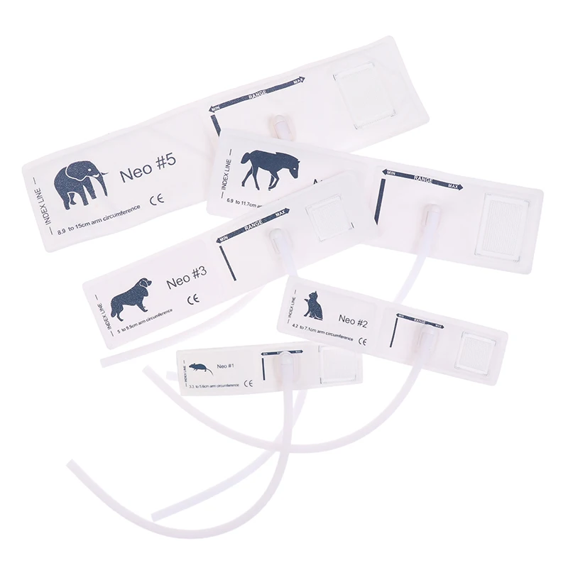 5 Size Of Veterinary Blood Pressur Cuff Multisize Upper Arm Disposable Non-woven Animal NIBP Cuff Pet Blood Pressure Single Hose
5 Size Of Veterinary Blood Pressur Cuff Multisize Upper Arm Disposable Non-woven Animal NIBP Cuff Pet Blood Pressure Single Hose