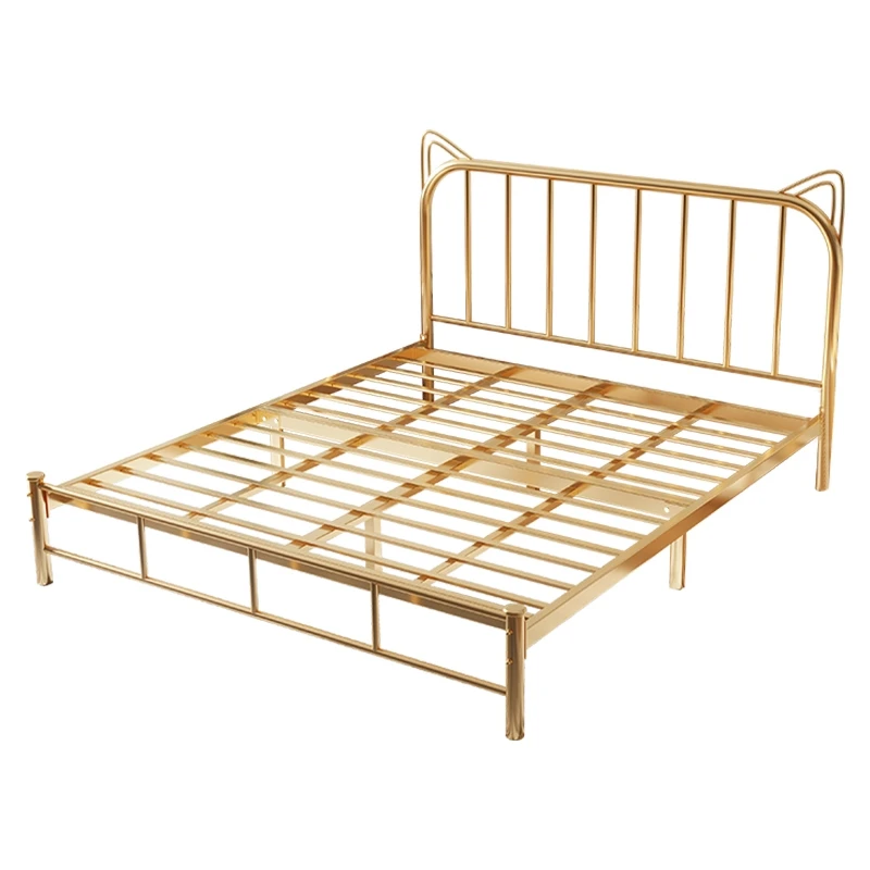 High Quality Modern Design European Frame Wrougnt Simple Single Double Iron Bed
High Quality Modern Design European Frame Wrougnt Simple Single Double Iron Bed