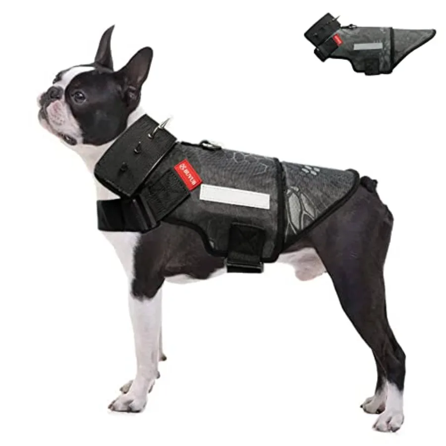 Dog Protection Vest Harness Built-in Bendable Lightweight Steel Plate Against Attacks by Coyote Hawk Raptor and Birds of Prey
Dog Protection Vest Harness Built-in Bendable Lightweight Steel Plate Against Attacks by Coyote Hawk Raptor and Birds of Prey