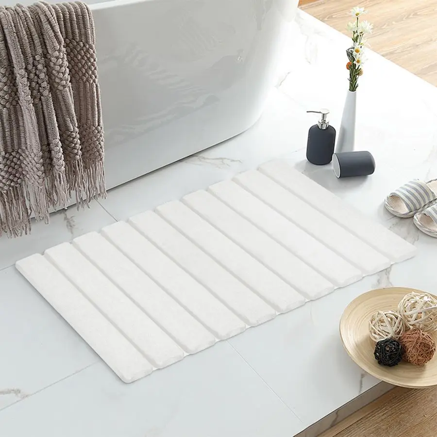 Stone Bath Mat, NonSlip Diatomaceous Earth Bath Mat, Super Absorbent Quick Drying Bath Stone Mat, Luxury Bath mat for Bathroom K
Stone Bath Mat, NonSlip Diatomaceous Earth Bath Mat, Super Absorbent Quick Drying Bath Stone Mat, Luxury Bath mat for Bathroom K
