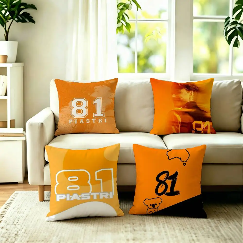 O-Oscar Piastri 81 Square Double-Sided printed Pillow Case Bedroom Bedside Pillow Sofa Cushion Cover
O-Oscar Piastri 81 Square Double-Sided printed Pillow Case Bedroom Bedside Pillow Sofa Cushion Cover