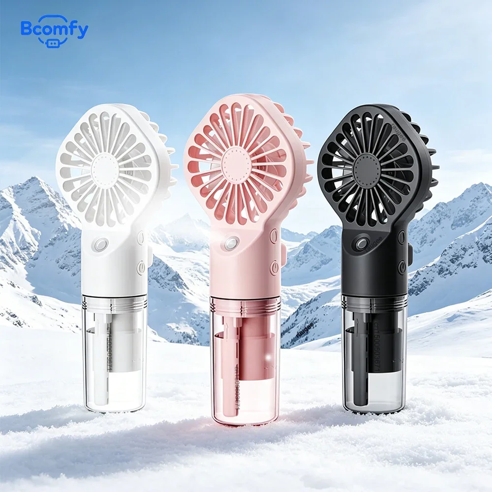 Portable Water Mist Fan Mini Handheld Humidifier Fan 4 Speeds Powerful Wind USB Rechargeable Outdoor Personal Hand Spray Fans
Portable Water Mist Fan Mini Handheld Humidifier Fan 4 Speeds Powerful Wind USB Rechargeable Outdoor Personal Hand Spray Fans