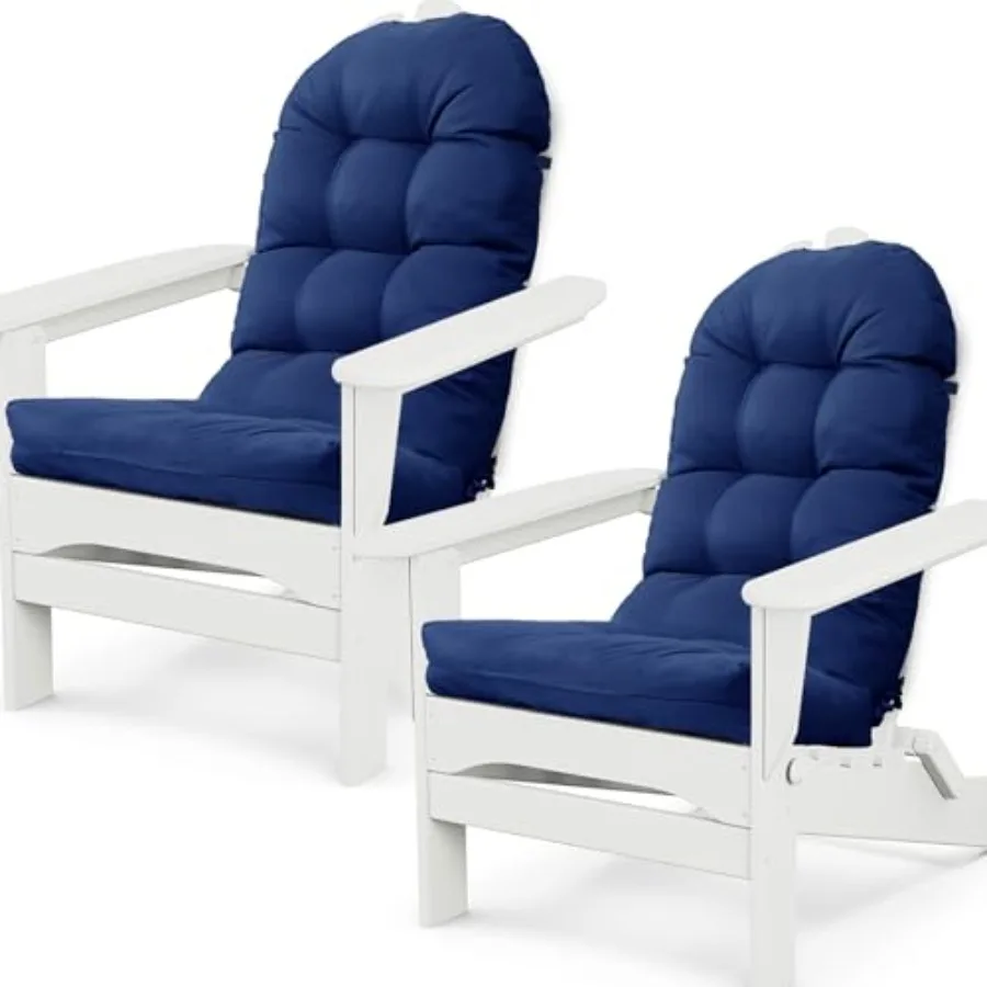 Adirondack Chair Cushion Set of 2 Thick Indoor/Outdoor Rocking Chair Cushion with Elastic PP Cotton Water-Resistant Patio Furni
Adirondack Chair Cushion Set of 2 Thick Indoor/Outdoor Rocking Chair Cushion with Elastic PP Cotton Water-Resistant Patio Furni
