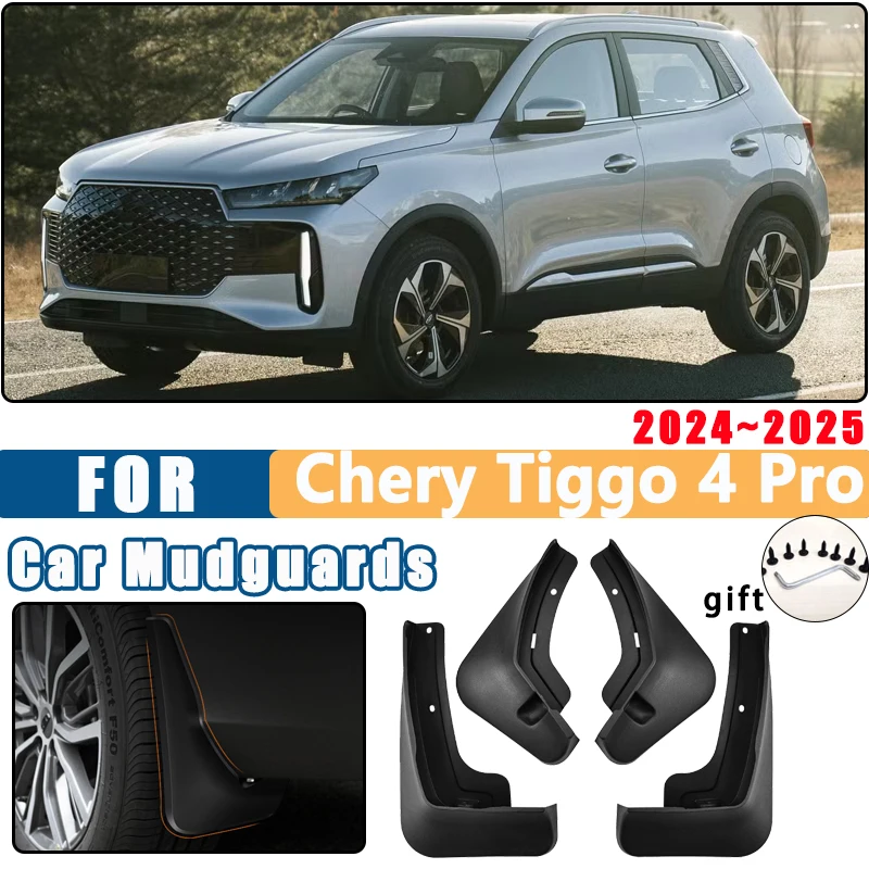 4pcs Car Front Wheel Fender for Chery Tiggo 4 Pro 2024 2025 Mudflaps Anti-collision Mudguards Mud Flaps Guards Auto Accessories
4pcs Car Front Wheel Fender for Chery Tiggo 4 Pro 2024 2025 Mudflaps Anti-collision Mudguards Mud Flaps Guards Auto Accessories
