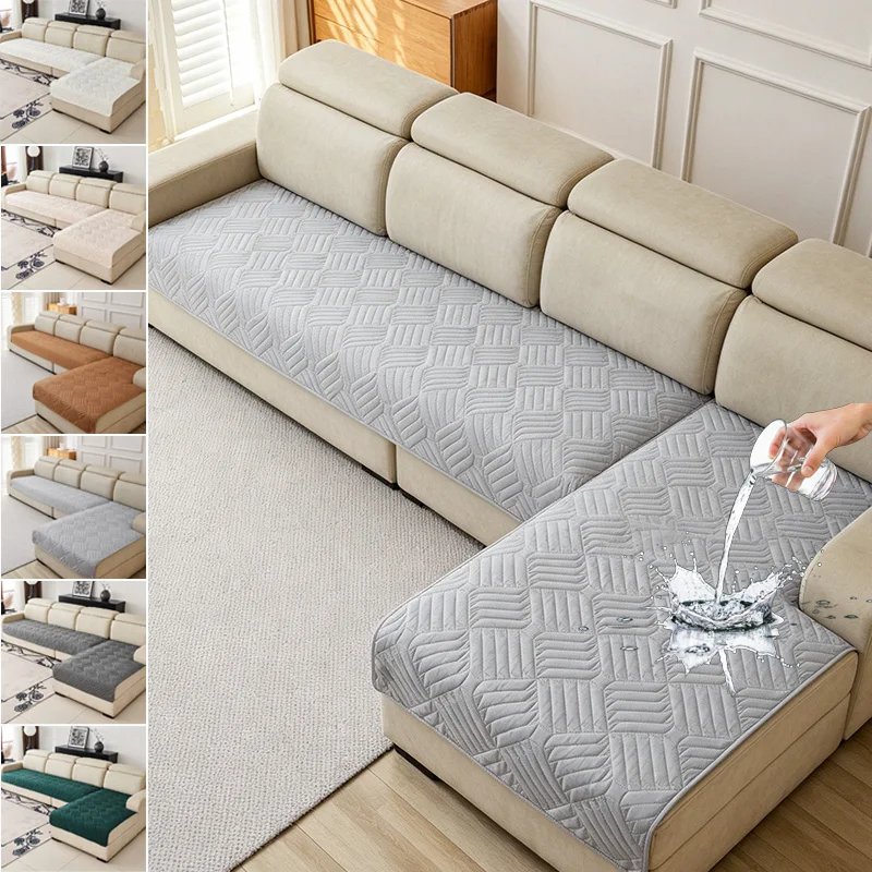 Waterproof Pet Sofa Cover Anti Slip Quilted Cushion Cover Washable Furniture Protector for Dog Cat L-shaped Couch Pad Home Decor
Waterproof Pet Sofa Cover Anti Slip Quilted Cushion Cover Washable Furniture Protector for Dog Cat L-shaped Couch Pad Home Decor