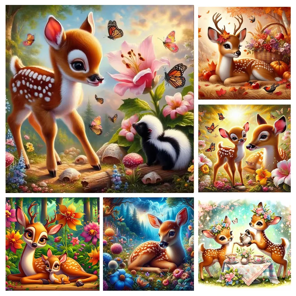 5D DIY алмазная живопись мозаика наборы для вышивки крестом олень бабочка животное картина стразы цветочная вышивка ручная работа искусство
5D DIY алмазная живопись мозаика наборы для вышивки крестом олень бабочка животное картина стразы цветочная вышивка ручная работа искусство