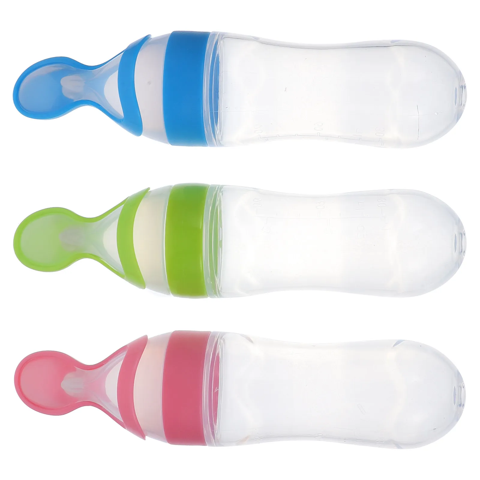 3Pcs Silicone Baby Feeding Bottle Set Rice Paste Feeder for Pureed Food Cereal Infant Squeezing Feeder Safe Easy One-Hand Use
3Pcs Silicone Baby Feeding Bottle Set Rice Paste Feeder for Pureed Food Cereal Infant Squeezing Feeder Safe Easy One-Hand Use