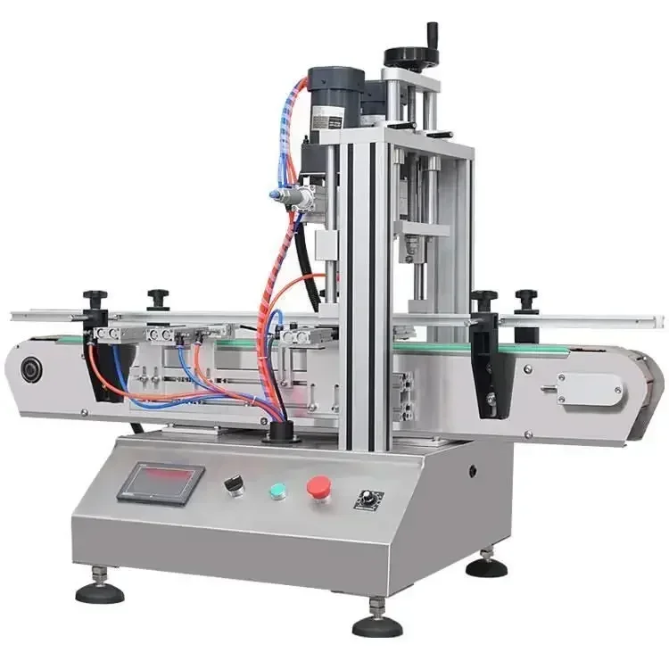 Semi-Automatic Spiral Plastic Barrel Cap Tightener Bottle Cap Machine for Business & Industrial Use
Semi-Automatic Spiral Plastic Barrel Cap Tightener Bottle Cap Machine for Business & Industrial Use