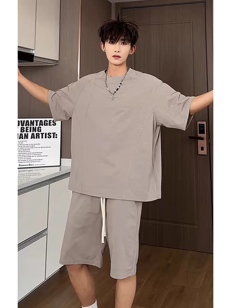 Qui Dry Sport Повседневный комплект для мужчин Summer Cool Sli Дышащая свободная футболка ort Sve Комплект из двух предметов Teenage Faion
Qui Dry Sport Повседневный комплект для мужчин Summer Cool Sli Дышащая свободная футболка ort Sve Комплект из двух предметов Teenage Faion