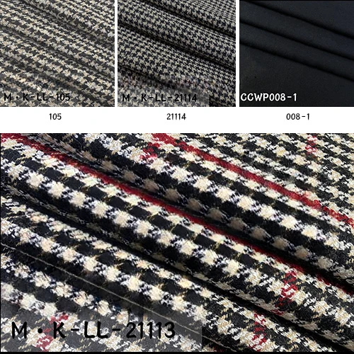 Woolen Woolen Fabric Autumn and Winter Fragrance All Wool Fabric Plaid Wool Fabric Men's and Women's Clothing
Woolen Woolen Fabric Autumn and Winter Fragrance All Wool Fabric Plaid Wool Fabric Men's and Women's Clothing