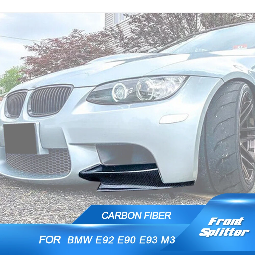 Carbon Fiber Car Front Bumper lip Splitters Flaps Cupwings For BMW 3 Series E90 E92 E93 M3 2008-2014 Front Splitters Canards
Carbon Fiber Car Front Bumper lip Splitters Flaps Cupwings For BMW 3 Series E90 E92 E93 M3 2008-2014 Front Splitters Canards