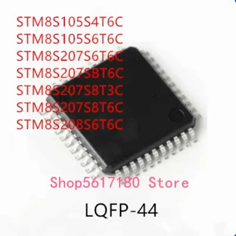 10PCS STM8S105S4T6C STM8S105S6T6C STM8S207S6T6C STM8S207SBT6C STM8S207S8T3C STM8S207S8T6C STM8S208S6T6C IC
10PCS STM8S105S4T6C STM8S105S6T6C STM8S207S6T6C STM8S207SBT6C STM8S207S8T3C STM8S207S8T6C STM8S208S6T6C IC