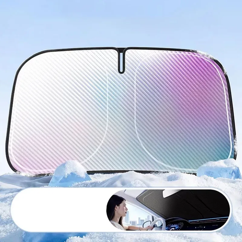 Universal Car Windshield Sun Shade Front Window Sunshade Windshield Sun Protection Cover UV-Blocker Cooling Heat Shield Curtains
Universal Car Windshield Sun Shade Front Window Sunshade Windshield Sun Protection Cover UV-Blocker Cooling Heat Shield Curtains
