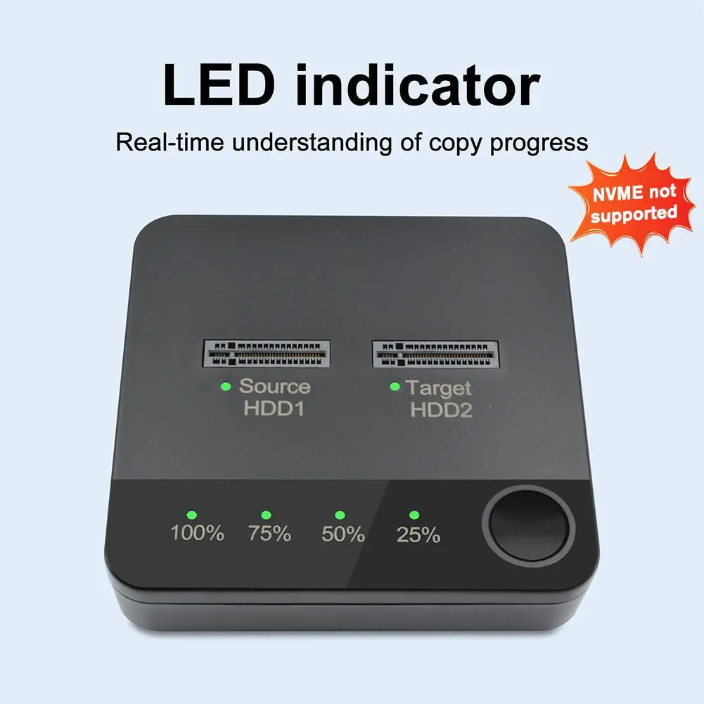 2 Bay M.2 SATA Clone Docking Station Ssd Duplicator Station Card Copy Station Function Disk Support Docking Sd Led NOT For I8R6
2 Bay M.2 SATA Clone Docking Station Ssd Duplicator Station Card Copy Station Function Disk Support Docking Sd Led NOT For I8R6