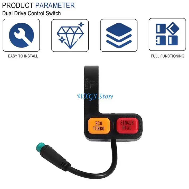 37JE ABS Motor Control Switches 5 Pin Configuration For Single Double Drive Scooters
37JE ABS Motor Control Switches 5 Pin Configuration For Single Double Drive Scooters