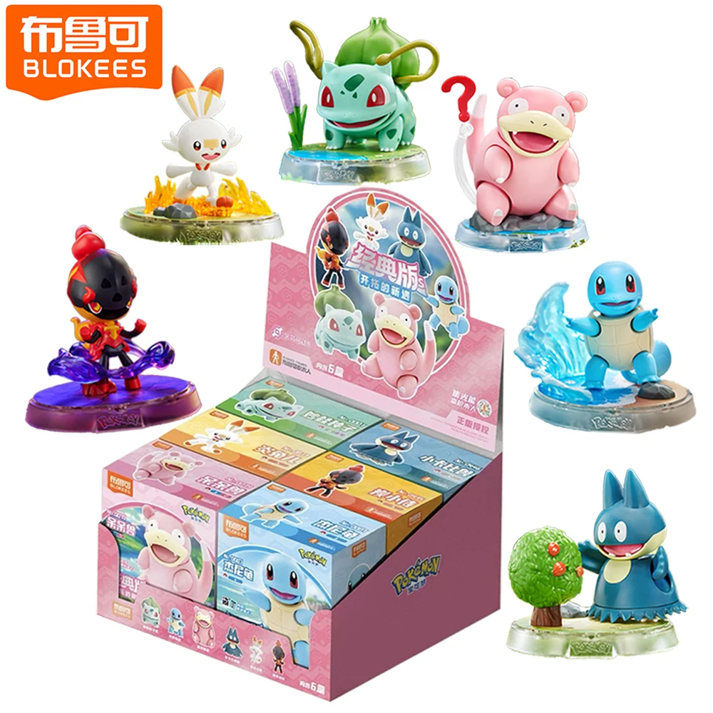 BLOKEES Original Pokemon Japanese Cartoon Cute Dolls Can Be Spliced Toys Decorate Boys and Girls for Christmas Collection Gifts 
BLOKEES Original Pokemon Japanese Cartoon Cute Dolls Can Be Spliced Toys Decorate Boys and Girls for Christmas Collection Gifts
