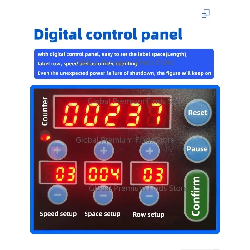 B-SC MF150 Automatic Tabletop Label Dispenser – For Big Coated Labels
B-SC MF150 Automatic Tabletop Label Dispenser – For Big Coated Labels