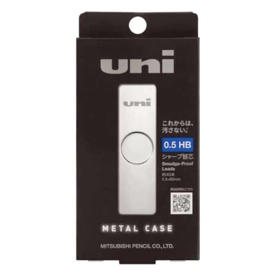 Mitsubishi Pencil Pencil Uni Metal Case 0.5 HB ULSM05HB
Mitsubishi Pencil Pencil Uni Metal Case 0.5 HB ULSM05HB