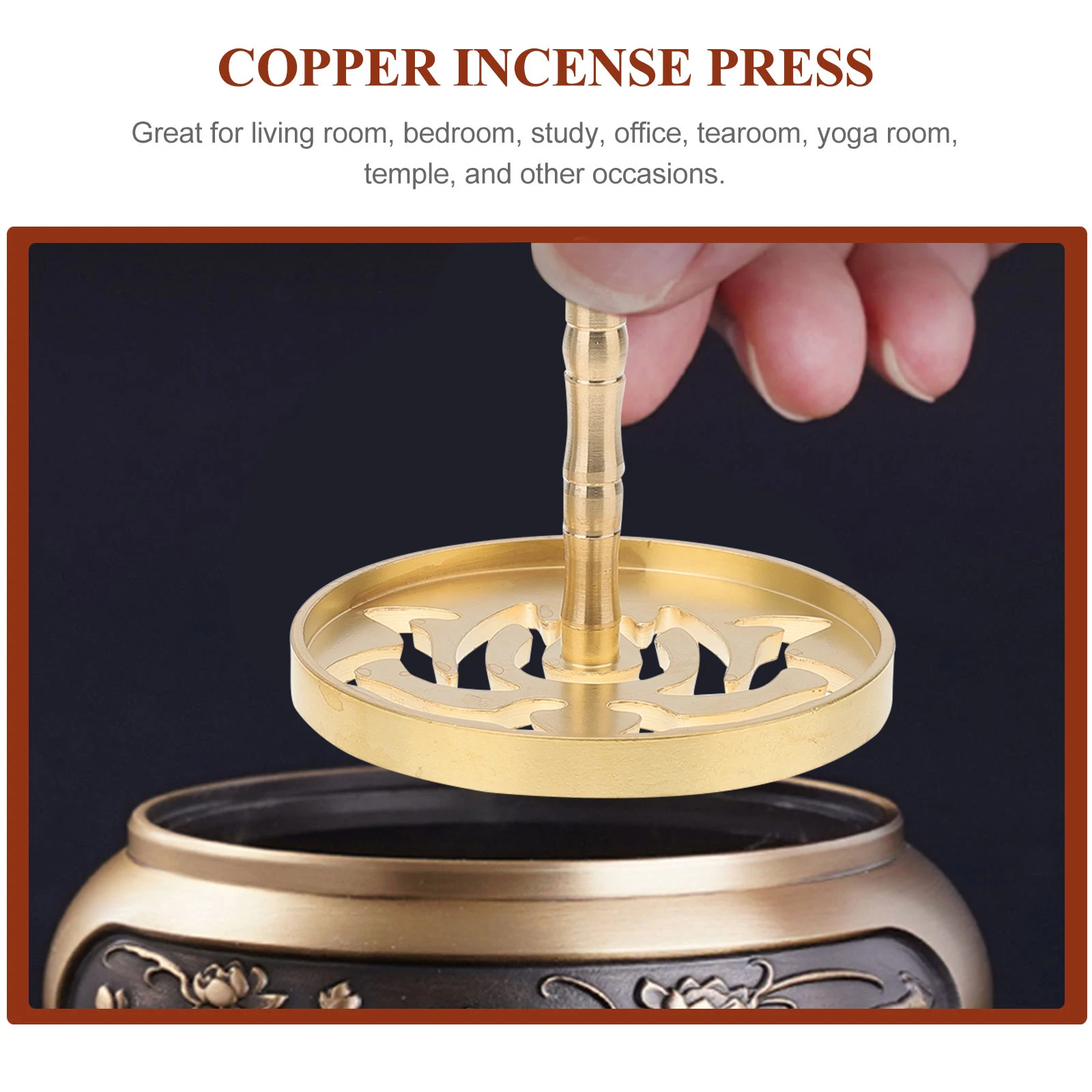5 pcs Brass Tools High Quality Diy Making Kit For Home Yoga Meditation Fragrance Accessories Incense Burner Tool
5 pcs Brass Tools High Quality Diy Making Kit For Home Yoga Meditation Fragrance Accessories Incense Burner Tool