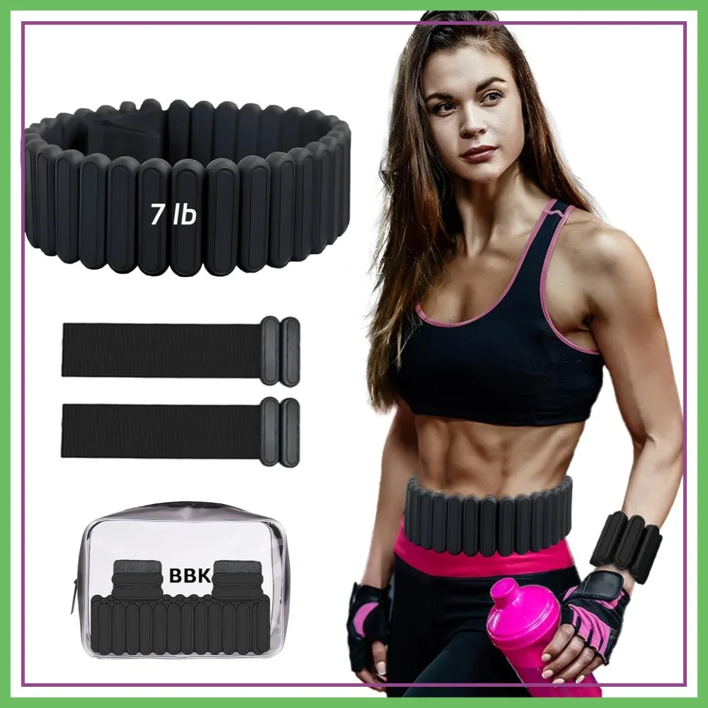 Adjustable Weighted Belt for Walking Exercise, Gym Strength Training, Wrist & Ankle, Up to LBS
Adjustable Weighted Belt for Walking Exercise, Gym Strength Training, Wrist & Ankle, Up to LBS