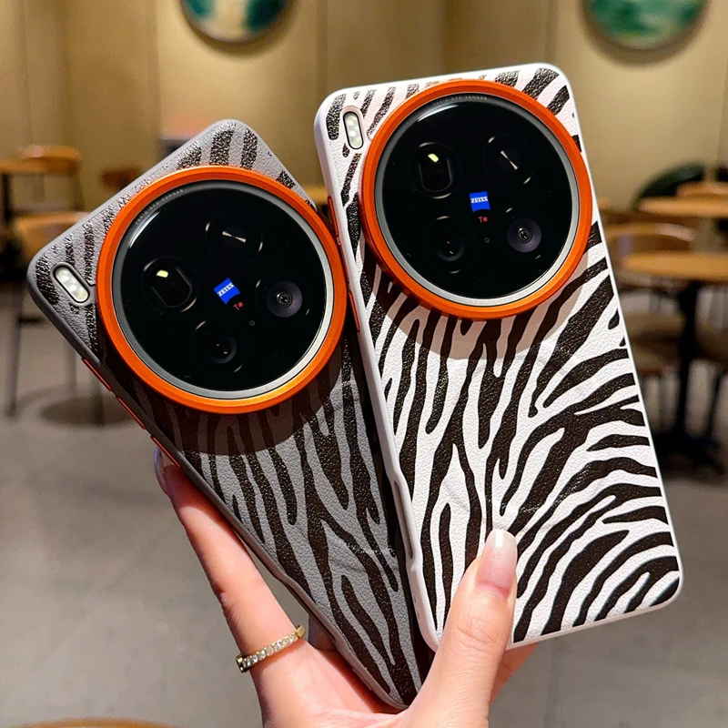 For VIVO X200 X200 Ultra color-blocked zebra pattern with air cushion magnetic, anti-fingerprint shockproof phone case
For VIVO X200 X200 Ultra color-blocked zebra pattern with air cushion magnetic, anti-fingerprint shockproof phone case