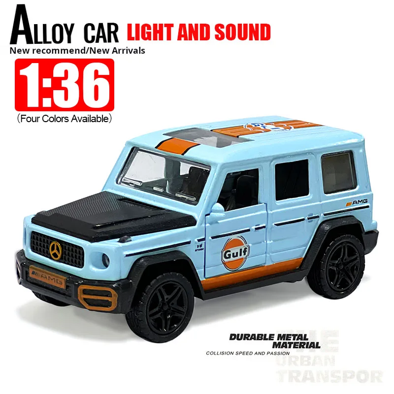 1:36 Off Road Car Model Casting Metal Toys Vehicles Sound and Light Children Boys Gift Collective Voiture Miniature for Mercedes
1:36 Off Road Car Model Casting Metal Toys Vehicles Sound and Light Children Boys Gift Collective Voiture Miniature for Mercedes