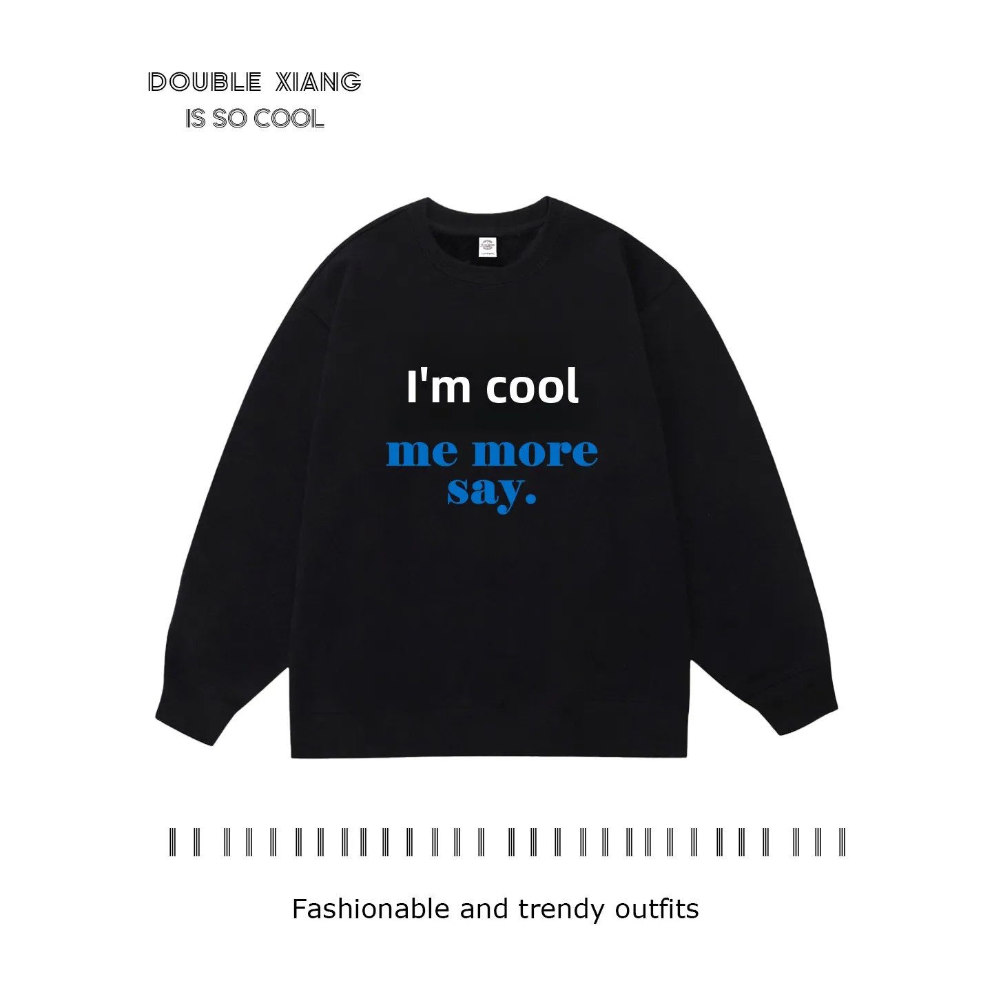 Fun Text Fce Lined Long Sve Hoodie round Ne Overhead Autumn Winter Sweatirt ex Comfortable Cotton Polyester Blend
Fun Text Fce Lined Long Sve Hoodie round Ne Overhead Autumn Winter Sweatirt ex Comfortable Cotton Polyester Blend