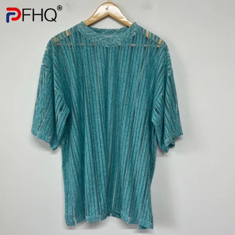 PFHQ Stripe Simple Versatile Men's T-shirts Fashion Designer Loose Short Sleeved Male Tops New Korea Fashion Casual 21Z5056
PFHQ Stripe Simple Versatile Men's T-shirts Fashion Designer Loose Short Sleeved Male Tops New Korea Fashion Casual 21Z5056