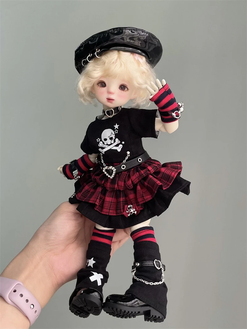 Одежда для кукол BJD, подходящая для милого комплекта одежды Thorns of Perdition размером 1/6, аксессуары для кукол (10 очков)
Одежда для кукол BJD, подходящая для милого комплекта одежды Thorns of Perdition размером 1/6, аксессуары для кукол (10 очков)