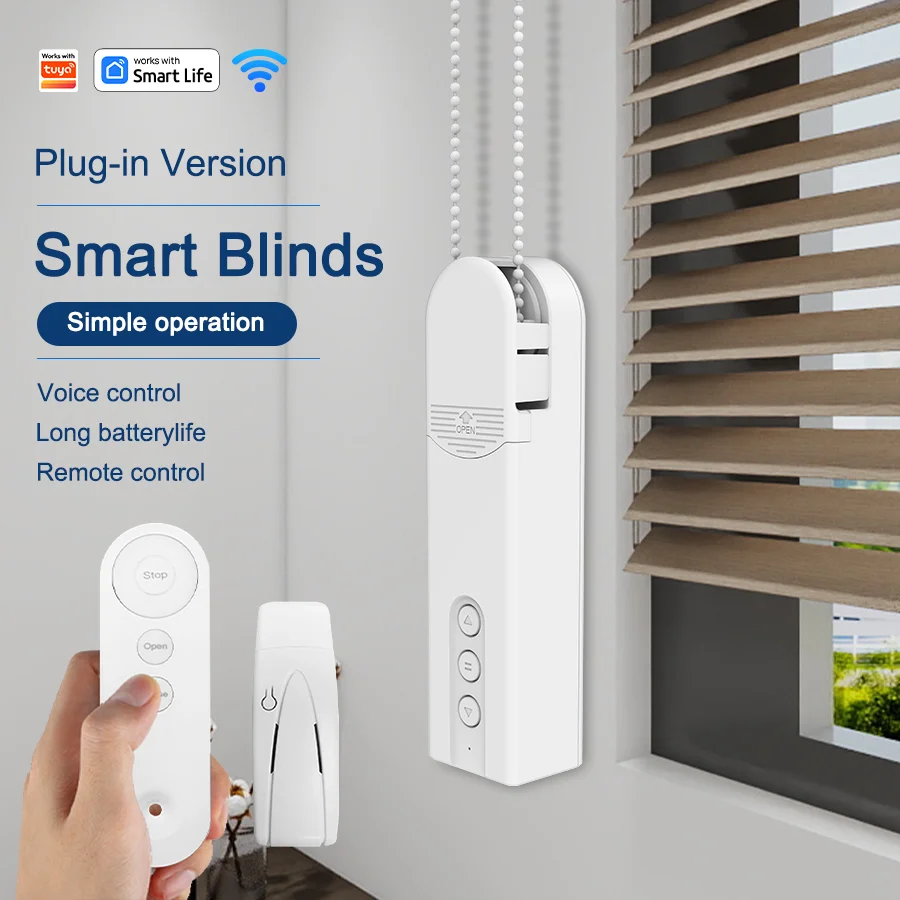 Smart Curtains System, Electric Track with Adjustable Rail,Automatic Curtain Opener,Motorized Curtains Rods With Remote
Smart Curtains System, Electric Track with Adjustable Rail,Automatic Curtain Opener,Motorized Curtains Rods With Remote