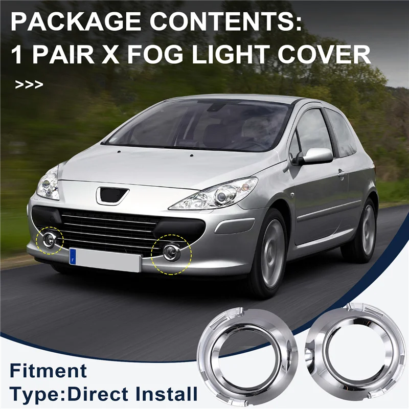 Fog Lamp Frame Fog Lamp Decorative Frame Front Fog Lamp Cover For Citroen 7452HC 7452SN
Fog Lamp Frame Fog Lamp Decorative Frame Front Fog Lamp Cover For Citroen 7452HC 7452SN