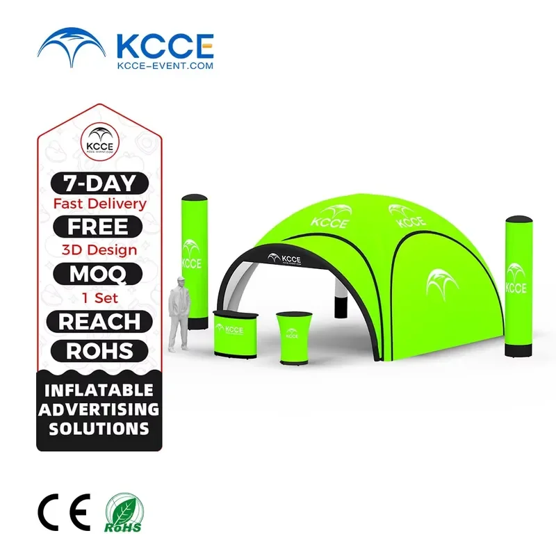 KCCE Inflatable Advertising Solution Outdoor Promotion Gazebo Canopy 3x3 4x4 5x5 6x6 7x7 8x8 Blow up Air Dome Tent Inflatable
KCCE Inflatable Advertising Solution Outdoor Promotion Gazebo Canopy 3x3 4x4 5x5 6x6 7x7 8x8 Blow up Air Dome Tent Inflatable