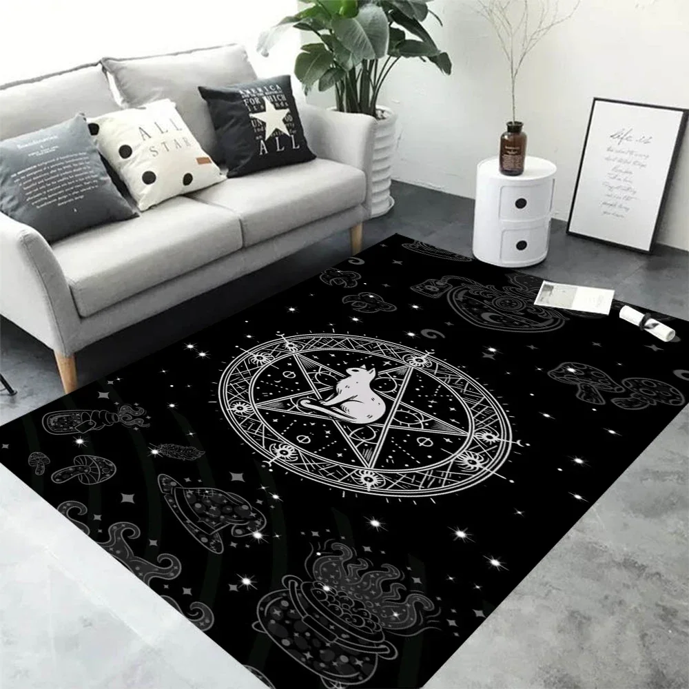 Уиджа Таро колдовство готический ковер ковер для гостиной спальня диван коврик отделка украшения детский игровой напольный коврик
Уиджа Таро колдовство готический ковер ковер для гостиной спальня диван коврик отделка украшения детский игровой напольный коврик
