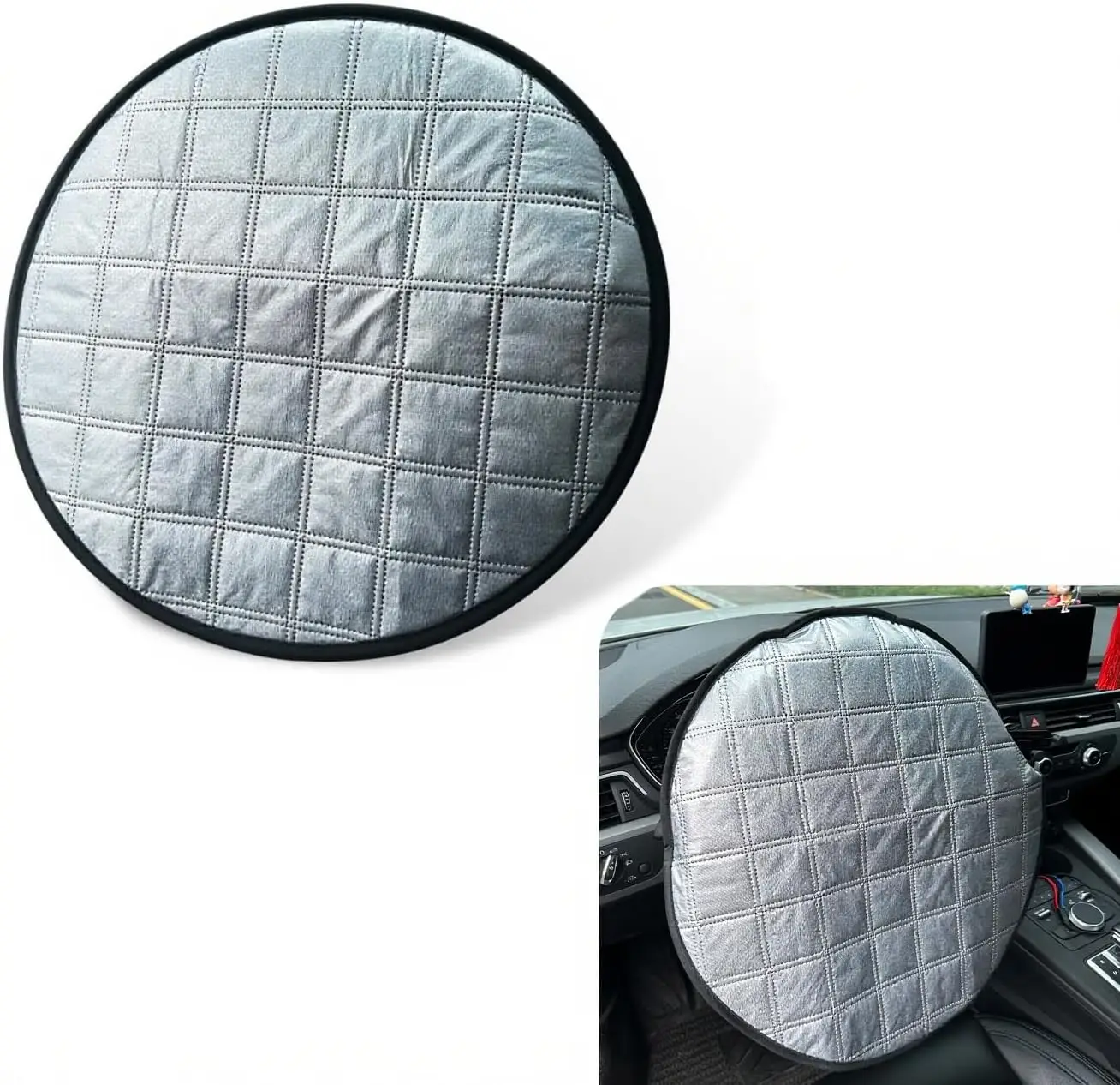 Car Steering Wheel Sun Shade Cover UV-Blocking Steering Sun Protection Cover 42CM Universal Sun Visor Protector Prevent Aging
Car Steering Wheel Sun Shade Cover UV-Blocking Steering Sun Protection Cover 42CM Universal Sun Visor Protector Prevent Aging