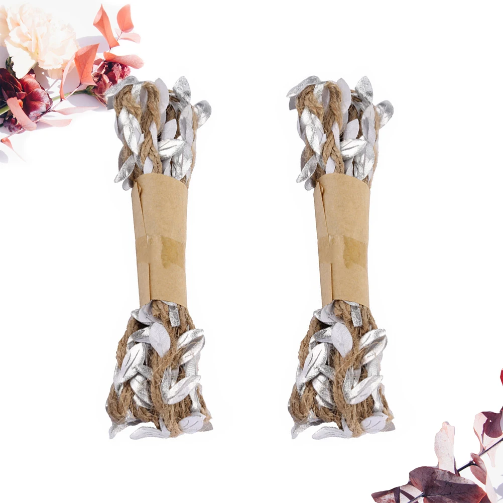 Simulated Leaf Packaging Rope Bouquet Simulation Leaves Hemp Silver Flower Packing
Simulated Leaf Packaging Rope Bouquet Simulation Leaves Hemp Silver Flower Packing