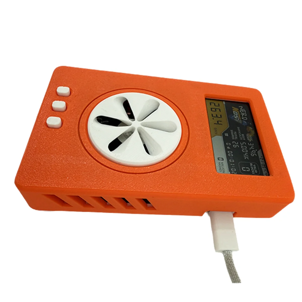 Look here!!Nerdnos One NerdMiner 200GH/S 8W Bitcoin Solo Lottery Miner WiFi Connection BTC Asic Miner
Look here!!Nerdnos One NerdMiner 200GH/S 8W Bitcoin Solo Lottery Miner WiFi Connection BTC Asic Miner