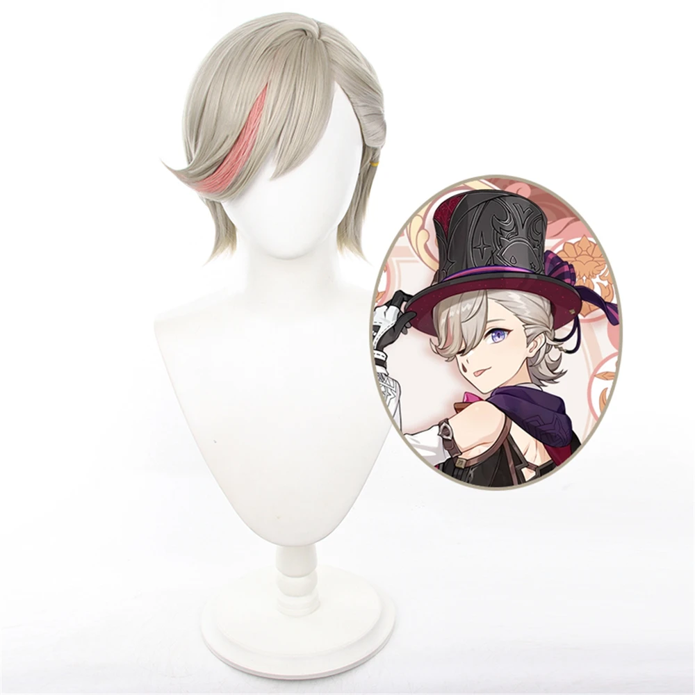 Genshin Impact Fontaine Lyney Cosplay COSTUME Adult Unisex Wigs Synthetic Long Straight Wig Halloween Props Xmas Gift
Genshin Impact Fontaine Lyney Cosplay COSTUME Adult Unisex Wigs Synthetic Long Straight Wig Halloween Props Xmas Gift
