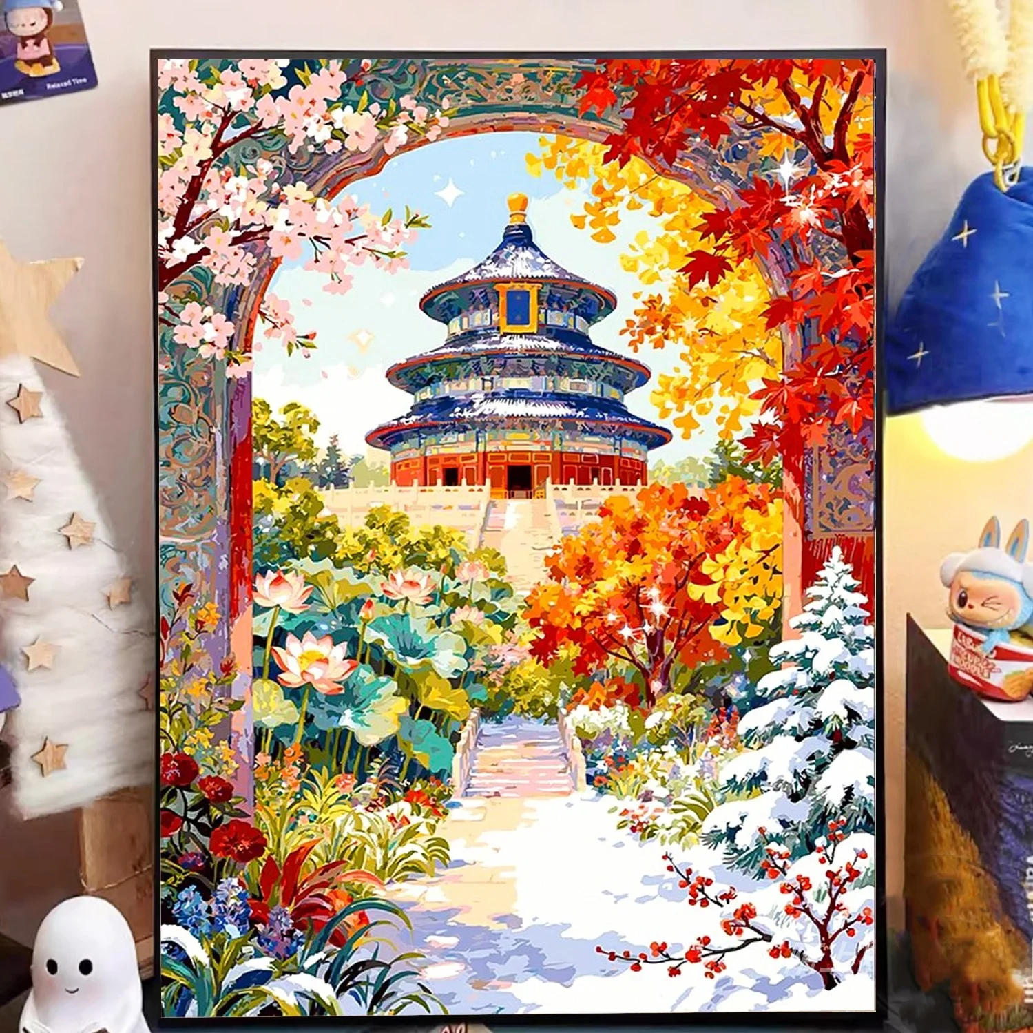 Healing Series Diamond Stitching Cross Stitch 2026 New Hot Sale Tiananmen Square Four Seasons Scenery Handmade Embroidery
Healing Series Diamond Stitching Cross Stitch 2026 New Hot Sale Tiananmen Square Four Seasons Scenery Handmade Embroidery
