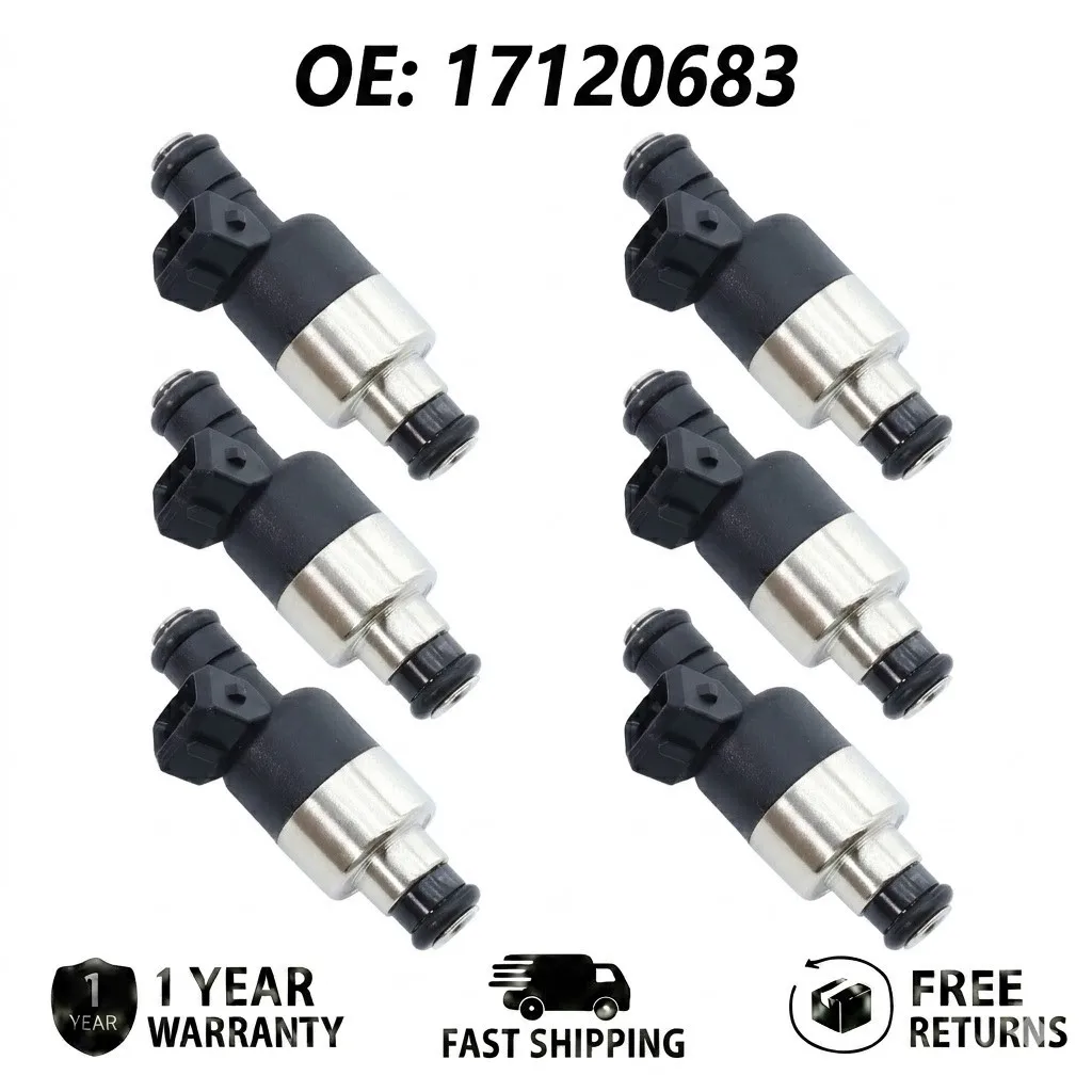 6pcs Fuel Injectors for Daewoo Leganza 2.2L Nubira 2.0L 1999-2002, Replacement Part 17120683, Engine Nozzle Set
6pcs Fuel Injectors for Daewoo Leganza 2.2L Nubira 2.0L 1999-2002, Replacement Part 17120683, Engine Nozzle Set