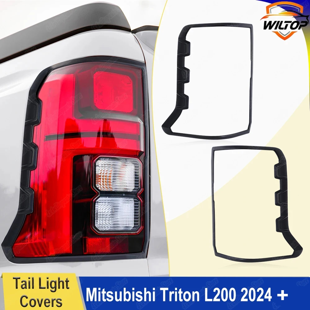 Tail Light Covers For Mitsubishi Triton L200 2024 2025 2026 MV Rear Lamp Hood ABS Matte Black Car Exterior Accessories
Tail Light Covers For Mitsubishi Triton L200 2024 2025 2026 MV Rear Lamp Hood ABS Matte Black Car Exterior Accessories