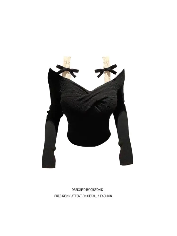 Сексуальный трикотаж с узлом больших размеров, женский комплект из двух предметов, весенне-осенний топ для похудения Pure Desire для всего тела pes
Сексуальный трикотаж с узлом больших размеров, женский комплект из двух предметов, весенне-осенний топ для похудения Pure Desire для всего тела pes