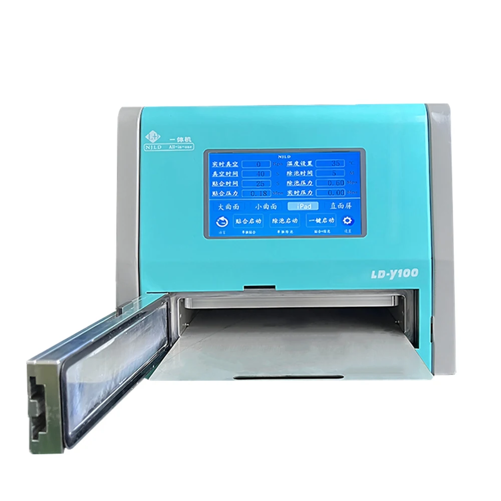 NJLD LD-Y100 OCA Laminating And Adhesive Bubble Remover Machine Up To 12.9inch Flat Curved Screen Refurbish Repair Tools
NJLD LD-Y100 OCA Laminating And Adhesive Bubble Remover Machine Up To 12.9inch Flat Curved Screen Refurbish Repair Tools