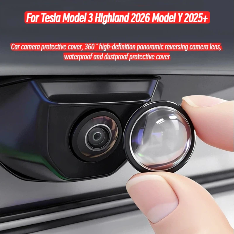 Original Fit Front Camera Protector Shield for Tesla Model 3 Highland 2026 Model Y 2025+ HW4 9H waterproof and dustproof cover
Original Fit Front Camera Protector Shield for Tesla Model 3 Highland 2026 Model Y 2025+ HW4 9H waterproof and dustproof cover