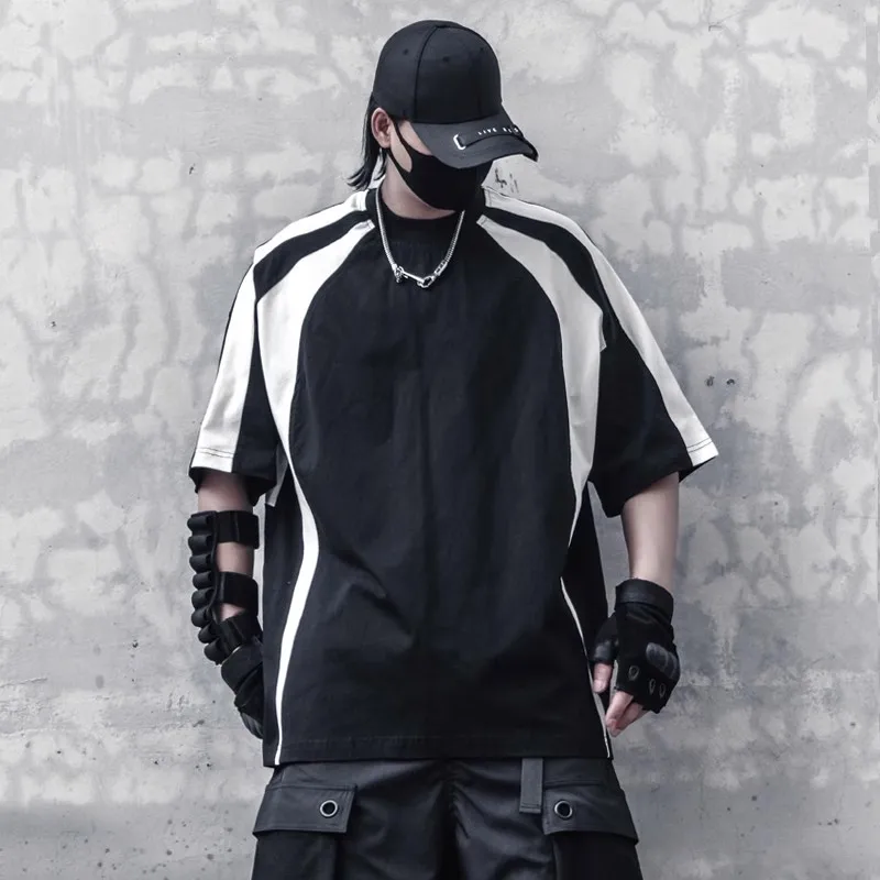 ARENS 2023 летняя тактическая футболка мужская Techwear цветная блочная Лоскутная футболка уличная одежда Харадзюку футболка черные футболки топы
ARENS 2023 летняя тактическая футболка мужская Techwear цветная блочная Лоскутная футболка уличная одежда Харадзюку футболка черные футболки топы