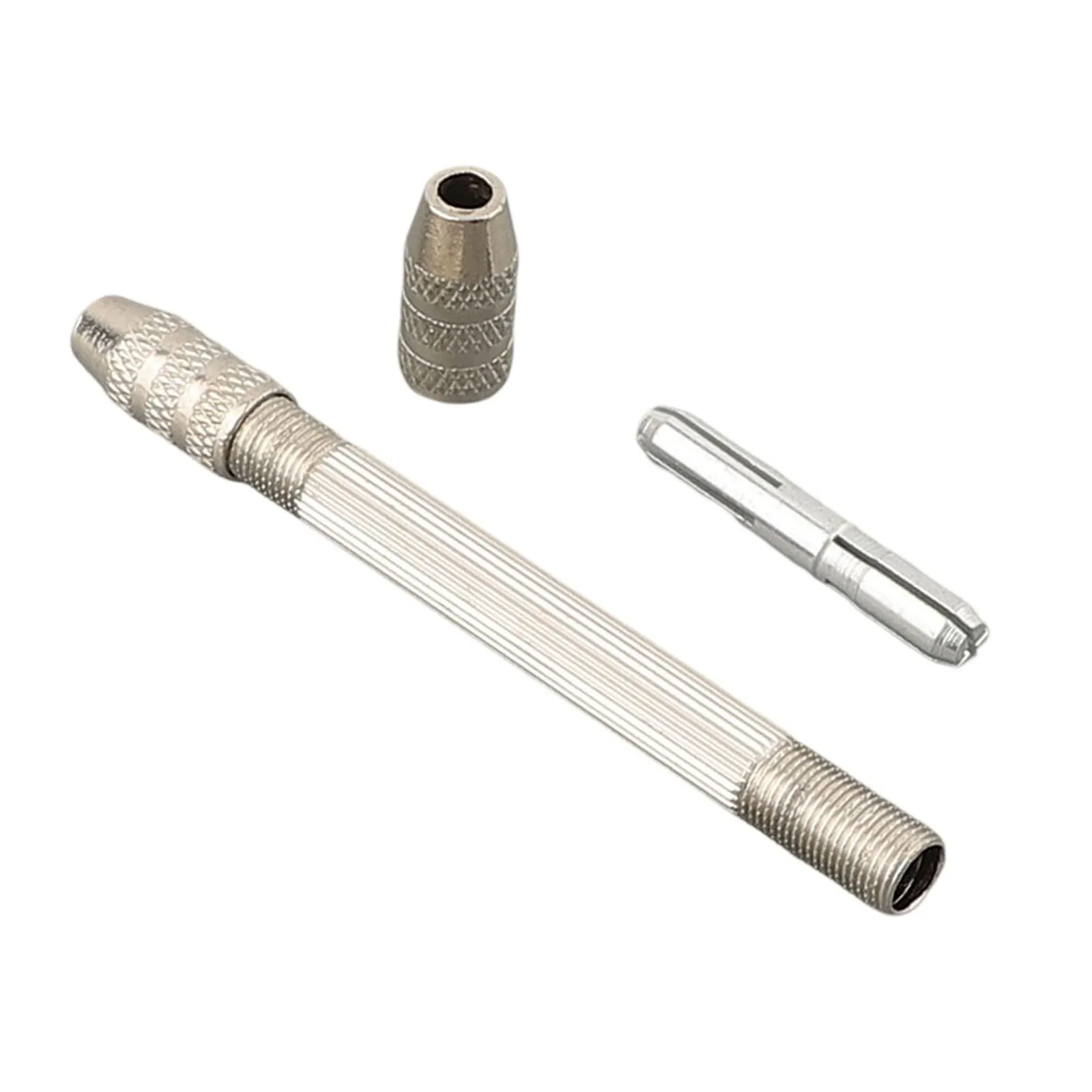 Wood Plastic Hand Drill Drill Bit For Crafts Silver 105mm/4.13inch Chuck Drilling With Bits 0.5-3.2mm Portable
Wood Plastic Hand Drill Drill Bit For Crafts Silver 105mm/4.13inch Chuck Drilling With Bits 0.5-3.2mm Portable