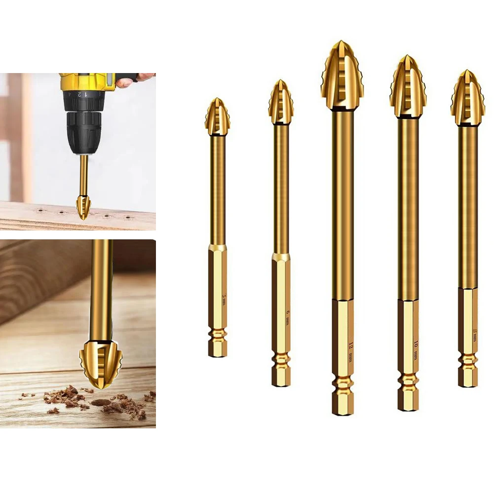 5pcs 5-12mm Four-Flute Eccentric Drill Bit For Tile Glass Hard Plastic Cement Granite Concrete Punching Triangle Drill Bit
5pcs 5-12mm Four-Flute Eccentric Drill Bit For Tile Glass Hard Plastic Cement Granite Concrete Punching Triangle Drill Bit