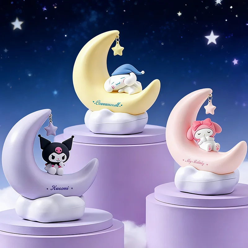 Ночник Kuromi My Melody Cinnamoroll Sweet Dream Moon LED, милый прикроватный светильник, декор для спальни, USB-зарядка, подарок для девочки
Ночник Kuromi My Melody Cinnamoroll Sweet Dream Moon LED, милый прикроватный светильник, декор для спальни, USB-зарядка, подарок для девочки