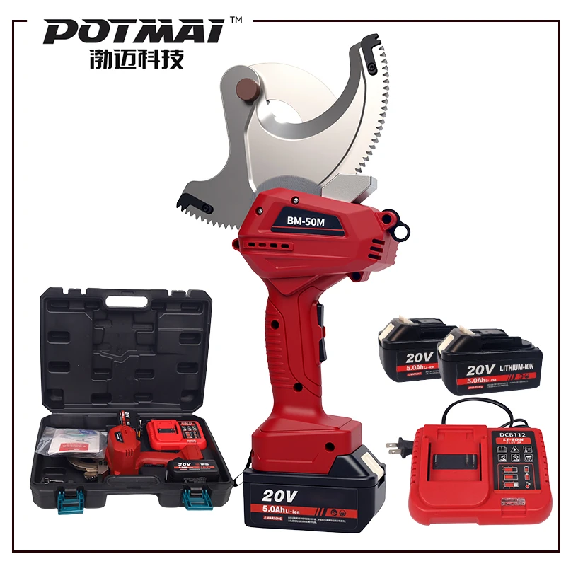 BM-65M Battery Powered Electric Ratchet Cable Cutter for Armored Cable ACSR
BM-65M Battery Powered Electric Ratchet Cable Cutter for Armored Cable ACSR